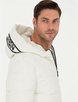 Ekru Kap__onlu Spor Mont - Pierre cardin фото 9