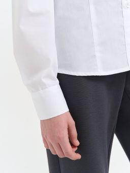 Рубашка Белая для девочки 7+ - Bungly фото 6