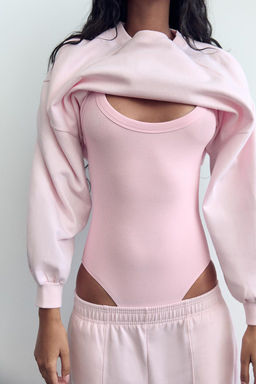 RIBBED BODYSUIT - Zara фото 25