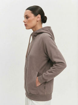Толстовка женская 25234-532 футер кофейный