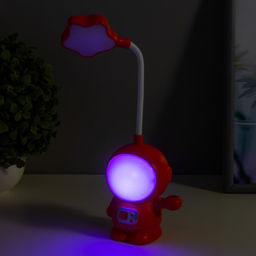 Настольная лампа «Астронавт» МИКС LED 3 Вт USB АКБ 9×7×21 см RISALUX