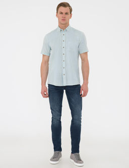 Ye_il Regular Fit K_sa Kollu G_mlek - Pierre cardin фото 4