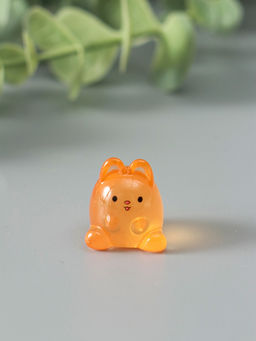 Цена за 2 шт. Набор фигурок из эпоксидной смолы флуоресцентные «Зайчики», 6 шт., 1.7×1.8×2 см