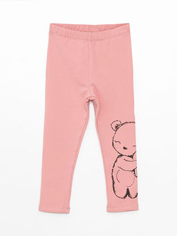 Beli Lastikli Bask?l? K?z Bebek Tayt 2li - Waikiki фото 2