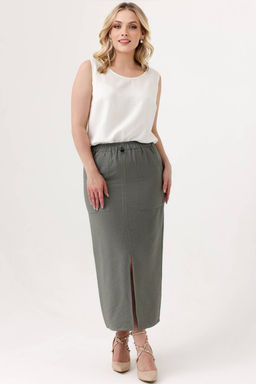 Юбка женская 138/06/Антрацитовый - Rise фото 2