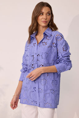 Блуза LYUSHe 4050 лаванда  фото 5