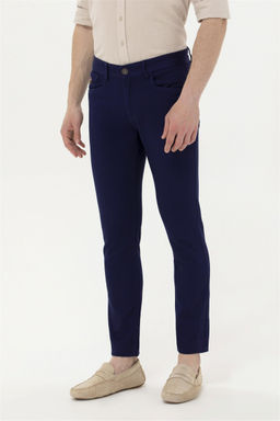 Мужские темно-синие брюки из плотной ткани - U.s. polo assn фото 9