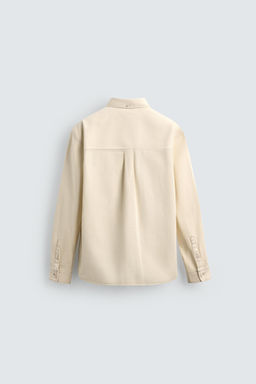 CONTRAST STITCHING OVERSHIRT - Zara фото 7