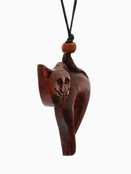 Кулон Cat, дерево соно