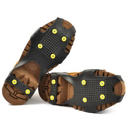 Ледоходы (ледоступы) на обувь Финские р-р M (38-40), 6 шипов, цвет черный, в блистере (Китай) - Домашняя мода фото 3