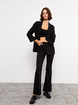 Dar Fit D?z Gabardin Kad?n Pantolon