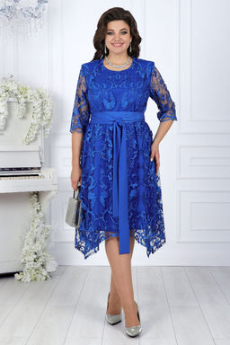 Платье Ninele 7431-Р темно-синий - Mira fashion фото 118