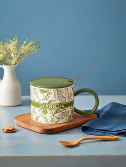 Кружка Camelia, green (380 ml)