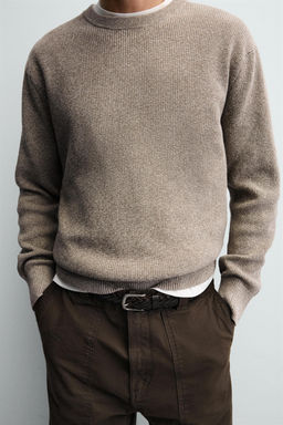 PURL KNIT SWEATER - Zara фото 6