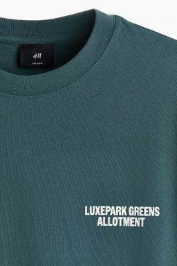 Camiseta con motivo estampado Loose Fit - H&m фото 33