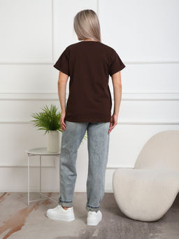 Футболка Хлопок 95%, лайкра 5% Классика аква - Ивассорти фото 62