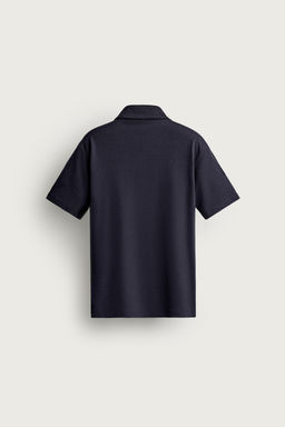 POLO FLUIDO REGULAR FIT RAYAS / Marino - Zara фото 6