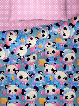 КПБ Панды поплин хлопок 100% 1, 5 сп. - Лен поволжья фото 3