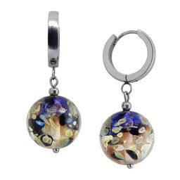 Серьги из муранского стекла SAPPHIRE GLORY LS3458