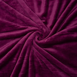 Плед Амели облегчённый 150х200, велсофт, 100% полиэстер, Сиреневый 150х200 - Традиция фото 2