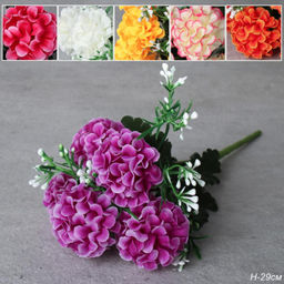 Цена за 12 шт. Цветок искусственный / XY20128-5 /уп 12/240/600/ микс ВЫПИСЫВАТЬ по 12 штук
