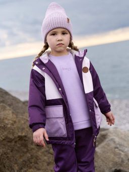 Свитшот Сирень утепленный - Bungly фото 8