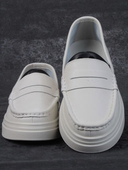 06-PDXL157-2 BEIGE Туфли женские (натуральная кожа)