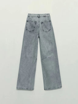 Джинсы wide leg с высокой посадкой / Zarina