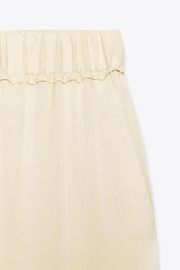 ZW COLLECTION 100% SILK PYJAMA TROUSERS - Zara фото 8