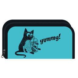 Пенал школьный Феникс+, арт.62075/ 24 КОТ С ЛИМОНАДОМ