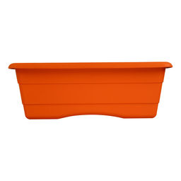 Ящик балконный для цветов, 10 л, 47×22×16.5 см, пластиковый, цвет терракот