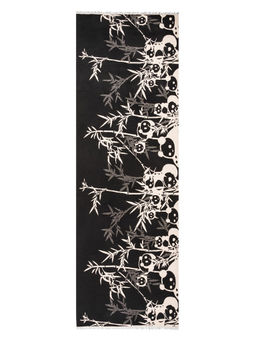 Палантин жен. виск+шерсть 60х180 LE33-906-05