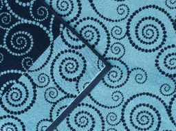 Плед 3с109.411ж1 Луар(т.синий2) 208х150 см