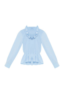 Ekru F?rf?rl? Gipeli Dokuma Bluz TWOSS24BZ00531 - Trendyolmilla фото 11