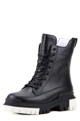 Ботинки 346.astra20bl/w black / Шерсть
