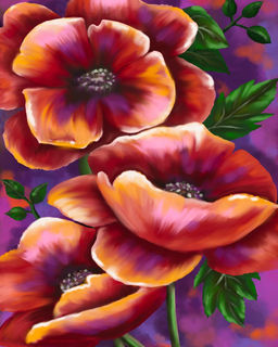 Алмазная мозаика на подрамнике 40х50