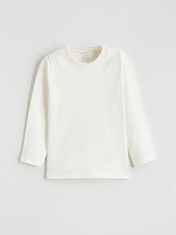 Bisiklet Yaka Erkek Bebek Ti??rt