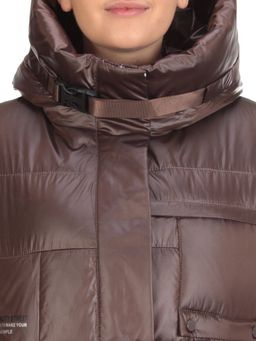 H 902 BROWN Куртка зимняя женская MARIA (200 гр. холлофайбера) - Fashion фото 10