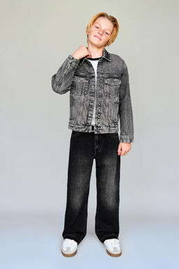 CAZADORA DENIM / Gris - Zara фото 5