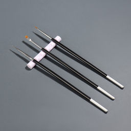 Подставка для маникюрных кистей «MINI», 5 секций, 8×1 см, МИКС