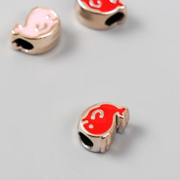 Бусины для творчества пластик Кит яркая серединка МИКС набор 10 шт 1,4х1 см - Арт узор фото 3