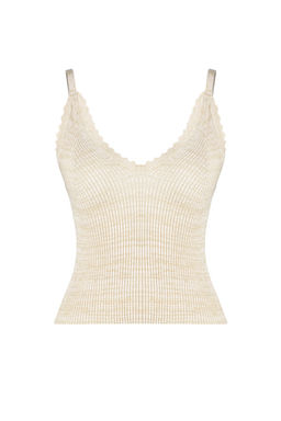 Tas Simli Biye Detayl? Triko Bluz TWOSS24BZ00227 - Trendyolmilla фото 7