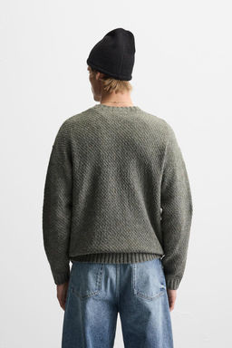 CABLE KNIT JUMPER - Zara фото 3