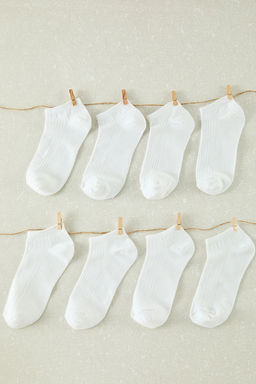 Trendyolmilla Man Cok Renkli Unisex 8li Pamuklu Patik Erkek Corap TEDAW25CO00005  фото 5