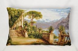 Голландский парк - гобеленовая наволочка 35х55 см