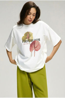 Футболка First Bloom White - Erist store фото 4