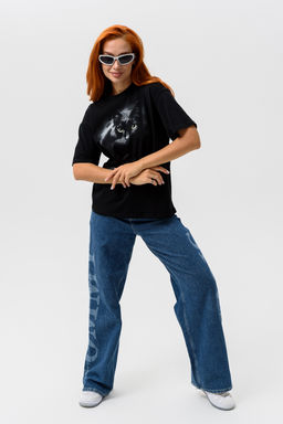 8506/1 Футболка женская оверсайз - Натали фото 189