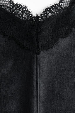 Top de tirantes con ribete de encaje - H&m фото 6