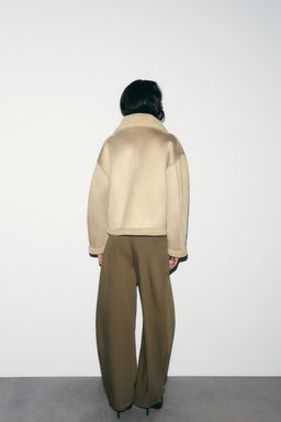 REVERSIBLE DOUBLE-FACED JACKET - Zara фото 5
