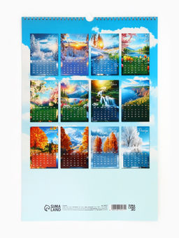 Календарь 2026 перекидной на ригеле А3 «Пейзажи»